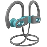 Mpow Flame Bluetooth Headphones Sport IPX7 Waterproof Wireless Sport Earbuds, Richer Bass HiFi Stereo in-Ear Earphones, 7-9 Hrs Playback, Running Headphones W/CVC6.0 Noise Cancelling Mic, Green
