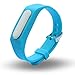 Seeme Colorful Waterproof Replacement Band for Xiaomi Wireless Wristband Bracelet (No Activity Tracker) (Blue)