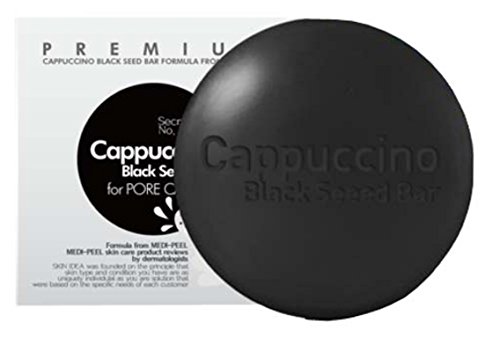 Medi-peel cappuccino Black seed bar soap for Pore care 100G