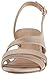 Naturalizer Womens Taimi Strappy Mid Heel Slingback Dress Sandals,Champagne Beige Satin,9 M US