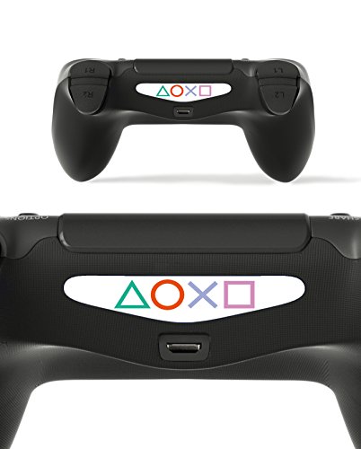 giZmoZ n gadgetZ Unqiue 20x Pack LED Light Bar Decal Sticker for Playstation 4 / Slim/Pro PS4 Controller DualShock 4
