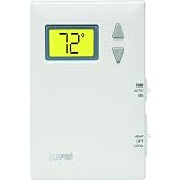 PSD011B Non-Programmable 1-Heat/1-Cool Vertical Thermostat | Vertical Non-Prog Thermostat, 1-Heat/1-Cool, Batteries Included