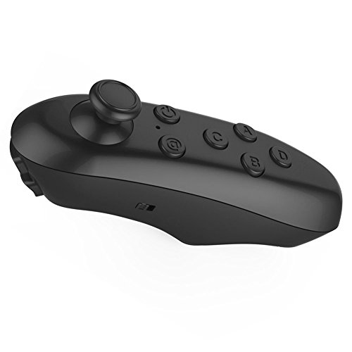 Eeoo VR Remote Control Bluetooth Wireless Mini Portable Remote Controller with Controller Selfie ,Wireless Mouse,Video, Music, Mouse, Ebook for Ios Android System and Pc Smartphones Tablets(Black) Eeoo VR Remote Control Bluetooth Wireless Mini Portable Remote Controller with Controller Selfie ,Wireless Mouse,Video, Music, Mouse, Ebook for Ios Android System and Pc Smartphones Tablets(Black)