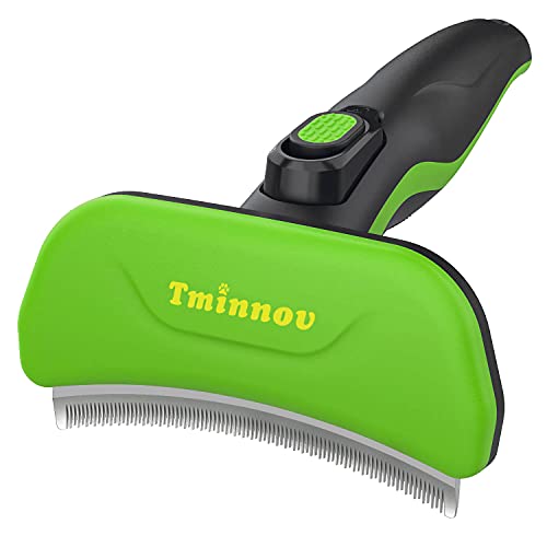 Tminnov Pet Grooming Brush,Dog and Cat Shedding Brush Effectively