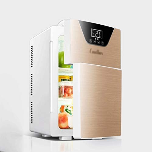 冷蔵庫 小型 冷温庫 ミニ冷蔵庫 ベッドルームオフィスの車のホームのためのコンパクトな冷蔵庫lミニ冷蔵庫ダブルドア小型クーラーウォーマートリプルコア冷凍 保冷庫 小型冷蔵庫 ミニ冷蔵庫 Color Gold Midlothiantsi Org Uk