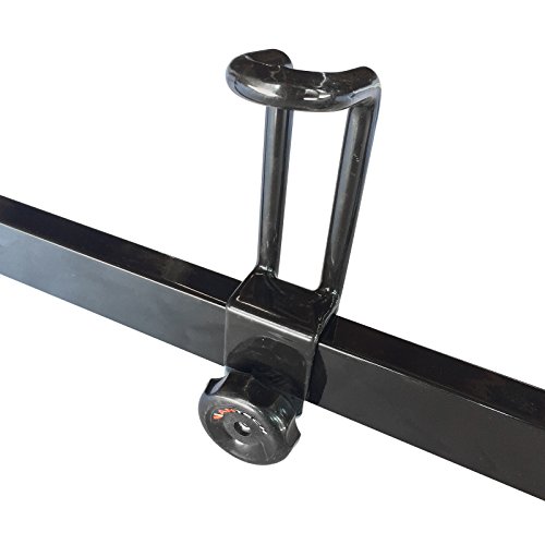 Steel H1 Low Profile 2 Bar Ladder Roof Rack for a Transit Connect 2014-Newer Black
