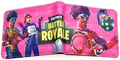 Fortnite Wallet 0 Wallet Student PU Leather Embossing Short Student Wallet Card Bag Wallet Child, Boy, PU Leather Small Wallet Credit Card Holder,8