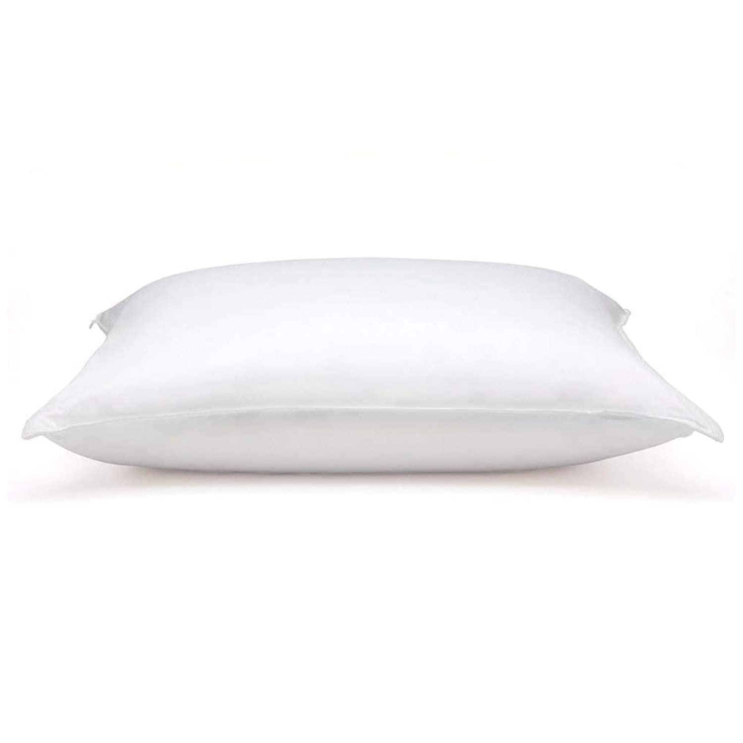 Photo 1 of DOWNLITE Flat & Soft Down Pillow – Hypoallergenic Premium Down (Not Feathers) – Standard Size, 20 x 26