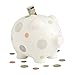 Beginnings by Enesco Big Polka Dot Piggy Bank, 7 inches, Multicolor
