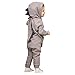 Dinosaur Costume for Baby, Misaky Newborn Boy Girl Hooded Romper Jumpsuit Outfits Pajamas