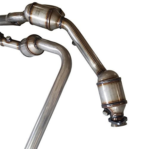 Roadstar Catalytic Converter Exhaust Manifold Y Pipe Fit for 2007 2008 2009 Jeep Wrangler X-S X Unlimited X 3.8L V6