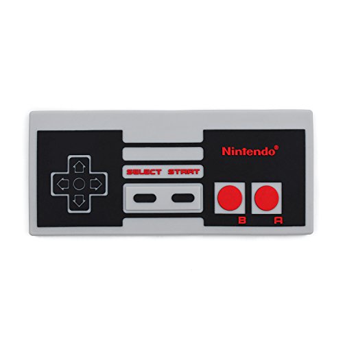 Bumkins Nintendo Silicone Teether, NES Controller