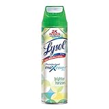 Lysol Max Cover Disinfectant Mist, Country Breeze Scent, 15oz, 2X Wider Coverage