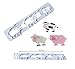 Farm Animal Cookie Cutter Set,Cartoon Tractor, Pig, Sheep, Cow Biscuit Mould,DIY Baking Cake Fondant Sugarcraft Pastry Cake Topper Decoration