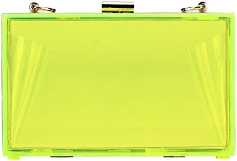 2017 Fashion Transparent Prom Formal Evening Clutch Bag Candy Color Acrylic Party Hand Purse