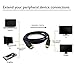 GearIT Gold Plated DisplayPort to DisplayPort Cable 6 Feet - 4K Resolution Ready (DP to DP Cable) Black