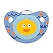 NUK Cute as a Button Pacifier, 0-6 Months, Farm Animals/Boy, 1 pk