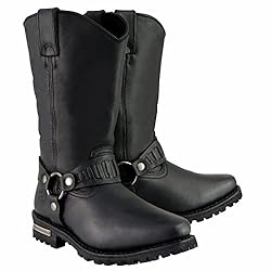 Milwaukee Leather MBM9015 Men’s Black 11-Inch