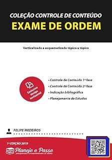 Livro Coleção Controle De Conteúdo Exame De Ordem Oab
