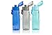 Sports Water Bottle 3-Pack Multi-Pack, 3 Colors - Eastman Tritan, BPA-Free, Leak-Proof - Secured & Locking Lid, Break-Resistant - 30oz (900mL) - by Unity … (Gray/Turquoise/Blue)
