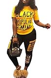 Womens Sexy 2 Piece Sports Outfit Tracksuit Set Shirt Bodycon Pants Joggers Clubwear Sportswear Set