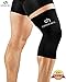 COPPER HEAL Knee Compression Sleeve Knee Brace GUARANTEED with Highest Copper Infused Content to Support Stiff Sore Muscles & Joints Meniscus Tear & Patella Stabilizer Strap
