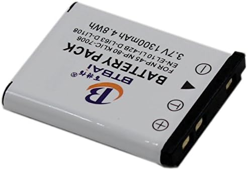 BTBAI 2x LI-40B Battery+Charger AC Single for LI40B LI-42B LI42B Stylus 720SW Stylus 730 Stylus 740 Stylus 750 Stylus 760 Stylus 770SW Stylus 780 Stylus 790SW Stylus 820 Stylus 830 Stylus 840 850SW - Image 5