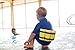 Konfidence Floatsuit (1-2 Years, Navy Breton Stripe)