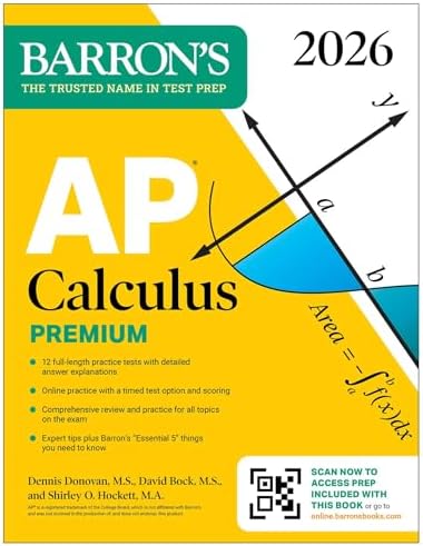 AP Precalculus Premium, 2026: Prep Book with 3 Practice Tests +