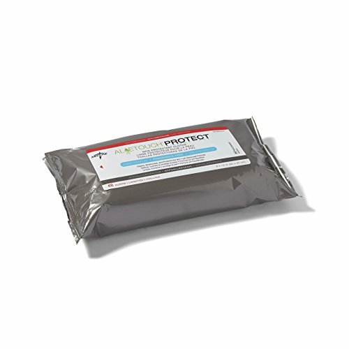 Medline MSC263950 AloeTouch Protect Skin Protectant Cleansing Cloth
