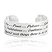 Christian Bracelet - Fruit of The Spirit Cuff Jewelry (Hand Crafted) - Love/Joy/Peace - Great Easter