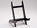 Mission Style Wood Picture Frame - Easel Display Stand 4x5x6 in (Small) - Dark Brown Wood - Lightweight (Small)