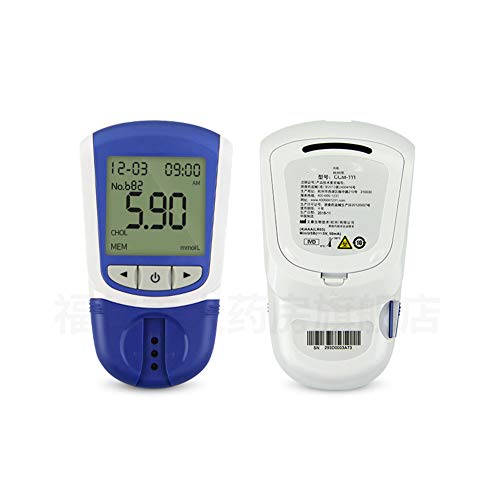 DZWJ Blood Cholesterol Test Kit Digital Meter Cholesterol and Triglycerides Monitor Meter for Glucose Cholestrol Triglycerides - Thumbnail 5