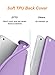 DTTO for iPad 6th Generation Case 9.7 Inch 2018, Smart Slim Lightweight Stand with Soft TPU Back Cover for iPad 5th Generation 9.7