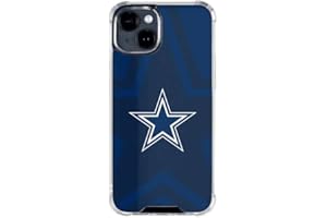 Skinit Clear Phone Case Compatible with iPhone 15 - Officially Licensed NFL Dallas Cowboys Double Vision Design