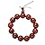 November's Chopin Rosewood the Beautiful Mala Beads Prayer Chinese Knot Elastic Bracelet