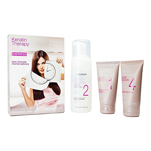 Alfaparf Milano Lisse Design Keratin Therapy Smoothing Treatment Kit - Thumbnail 2