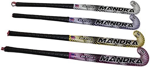 Exxact Sports-Field Hockey Stick-Mandra-EH 3700-40% Carbon (Pink, 38)