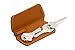 Bellroy Key Cover Plus (Slim Leather Key Organizer, Minimalist Bifold Design with Magnetic Closure, Holds 4-8 Keys) - Caramel