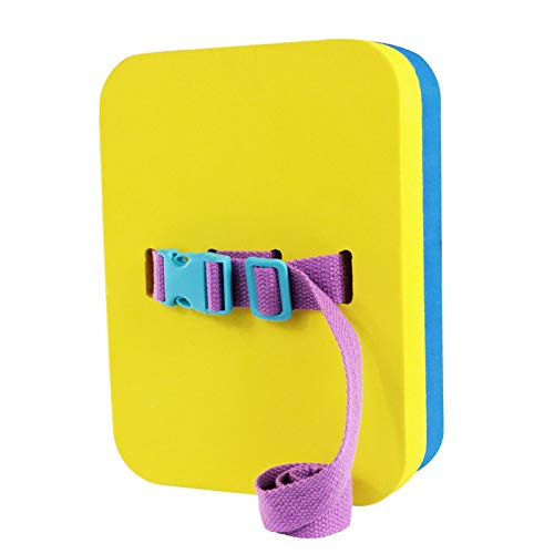 Egoelife Foam Back Floating Board Kickboard Swimming Training Aid with Buckle Belt for Kids Swimming Beginner (Black Float New Version) - Thumbnail 6