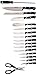 Wüsthof 1095071804 Gourmet Block Set, Black