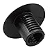 PartsSquare 10pcs Nylon Bumper Fender Liner Fastener Rivet Car Retainer Clips Push Type Clips Retainer Clamps Replacement for Jeep/Plymouth