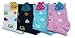 JJMax Women's Fancy Poo Emoticon Emoji Poop Silly Fashion Crew Socks Set, Fancy Poo, One Size