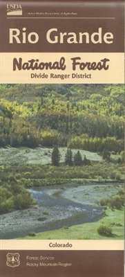 Colorado Ranger Districts Map Divide Ranger District Map, Rio Grande National Forest, Colorado:  Amazon.com: Books