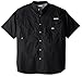Columbia Sportswear Short Sleeve Bonehead Shirt BLACK Lg