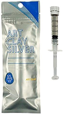 Art Clay Silver syringe type 10g (body) A-279 (japan import) by Aida chemical industry