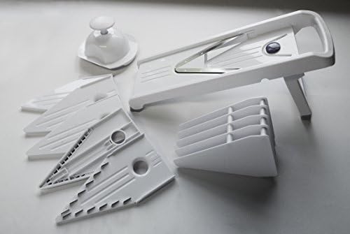 Mandoline Slicer - Best for making Healthy Salads and Coleslaws - Recommended for Chefs and Cooks - Easy and Fun to use - Ideal Gift - Medium Size