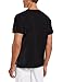WonderWink Men's The Alpha Unisex V-Neck Scrub Top, Black, Large