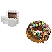 Nanoblock Pizza Building Set, Red