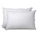 Overfilled Down Alternative Back / Side Sleeper Pillow - Hypoallergenic Fill - 100% Cotton Ticking - Set of 2, Standard